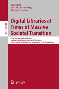 Abbildung von: Digital Libraries at Times of Massive Societal Transition - Springer