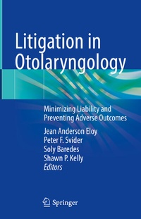 Abbildung von: Litigation in Otolaryngology - Springer