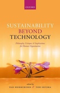 Cover: Sustainability Beyond Technology - Oxford University Press