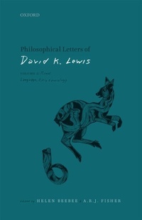 Enlarge image Cover: Philosophical Letters of David K. Lewis - OUP eBook