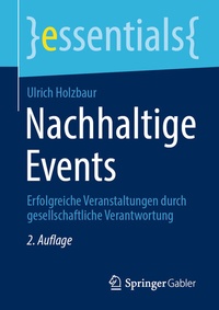 Abbildung von: Nachhaltige Events - Springer Gabler