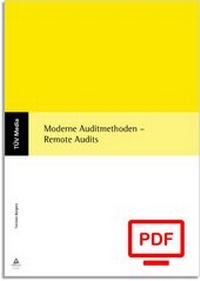 Abbildung von: Moderne Auditmethoden - Remote Audits (E-Book,PDF) - TÜV Media GmbH TÜV Rheinland Group