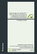 Cover: Untersuchungen zum inversen PTLP-L&ouml;ten von 3YSZ und X1CrTiLa22 mit nickelbasierten Schichtsystemen f&uuml;r Hochtemperaturanwendungen - Vulkan-Verlag