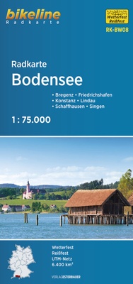Abbildung von: Radkarte Bodensee (RK-BW08) - Esterbauer