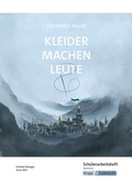 Cover: Kleider machen Leute - Gottfried Keller - Sch&uuml;lerarbeitsheft - Realschule - Krapp & Gutknecht Verlag