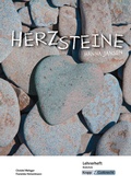 Cover: Herzsteine - Hanna Jansen - Lehrerheft - Realschule - Krapp & Gutknecht Verlag