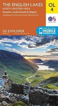 Abbildung von: The English Lakes - North-Western Area - Ordnance Survey