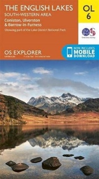 Abbildung von: The English Lakes South-Western Area - Ordnance Survey