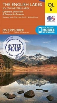 Abbildung von: The English Lakes South-Western Area - Ordnance Survey