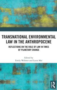 Abbildung von: Transnational Environmental Law in the Anthropocene - Routledge