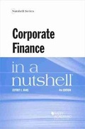 Cover: Corporate Finance in a Nutshell - West Academic Press