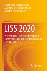 Enlarge image Cover: LISS 2020 - Springer