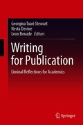 Cover: Writing for Publication - Springer
