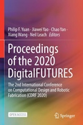 Cover: Proceedings of the 2020 DigitalFUTURES - Springer