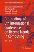 Cover: Proceedings of 6th International Conference on Recent Trends in Computing - Springer