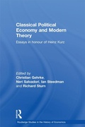 Cover: Classical Political Economy and Modern Theory - Routledge