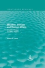 Cover: Weather, Climate and Human Affairs (Routledge Revivals) - Routledge