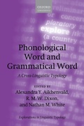 Cover: Phonological Word and Grammatical Word - Pearson ELT