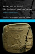 Cover: Arsama and his World: The Bodleian Letters in Context - Oxford University Press