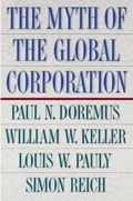 Cover: The Myth of the Global Corporation - Princeton University Press