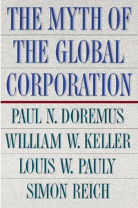 Abbildung von: The Myth of the Global Corporation - Princeton University Press