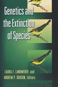 Cover: Genetics and the Extinction of Species - Princeton University Press