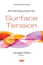 Cover: Introduction to Surface Tension - Nova Science Publishers Inc