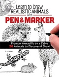 Cover: Learn to Draw Realistic Animals with Pen & Marker - Design Originals