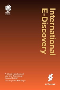 Abbildung von: International E-Discovery - Globe Law and Business Ltd