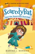 Cover: Scaredy Bat and the Sunscreen Snatcher (Scaredy Bat: A Vampire Detective Series, #2) - Code Pineapple