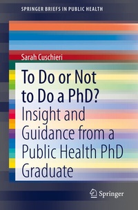 Abbildung von: To Do or Not to Do a PhD? - Springer