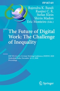 Enlarge image Cover: The Future of Digital Work: The Challenge of Inequality - Springer
