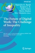 Cover: The Future of Digital Work: The Challenge of Inequality - Springer