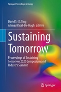 Cover: Sustaining Tomorrow - Springer