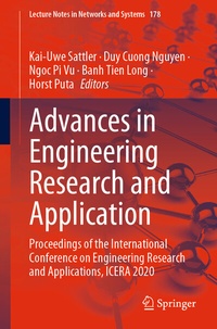 Enlarge image Cover: Advances in Engineering Research and Application - Springer