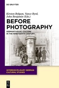 Cover: Before Photography - De Gruyter