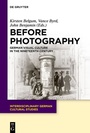 Cover: Before Photography - De Gruyter