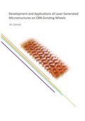 Cover: Development and Applications of Laser Generated Microstructures on CBN Grinding Wheels - Shaker