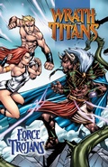 Cover: Wrath of the Titans: Force of the Trojans: Trade Paperback - TidalWave Productions