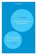 Cover: Rulers, Townsmen and Bazaars - OUP
