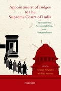 Cover: Appointment of Judges to the Supreme Court of India - OUP