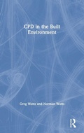 Cover: CPD in the Built Environment - Routledge