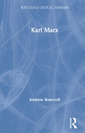Cover: Karl Marx - Routledge