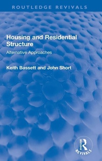 Enlarge image Cover: Housing and Residential Structure - Routledge