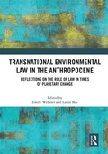 Cover: Transnational Environmental Law in the Anthropocene - Routledge