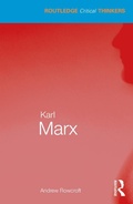 Cover: Karl Marx - Routledge