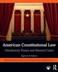 Cover: American Constitutional Law - Routledge