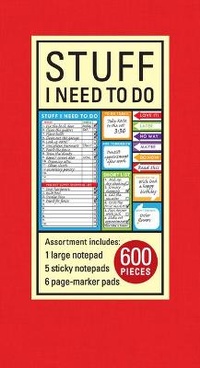 Abbildung von: Book of Sticky Notes: Stuff I Need to Do - Red - Phoenix International Publications, Incorporated
