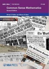 Enlarge image Cover: Common Sense Mathematics - American Mathematical Society