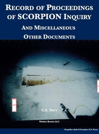 Enlarge image Cover: Record of Proceedings of SCORPION Inquiry - Nimble Books